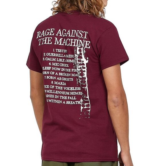 Rage Against The Machine BOLA Album Cover RATM metal rock Official T-Shirt M NWT - Picture 5 of 7